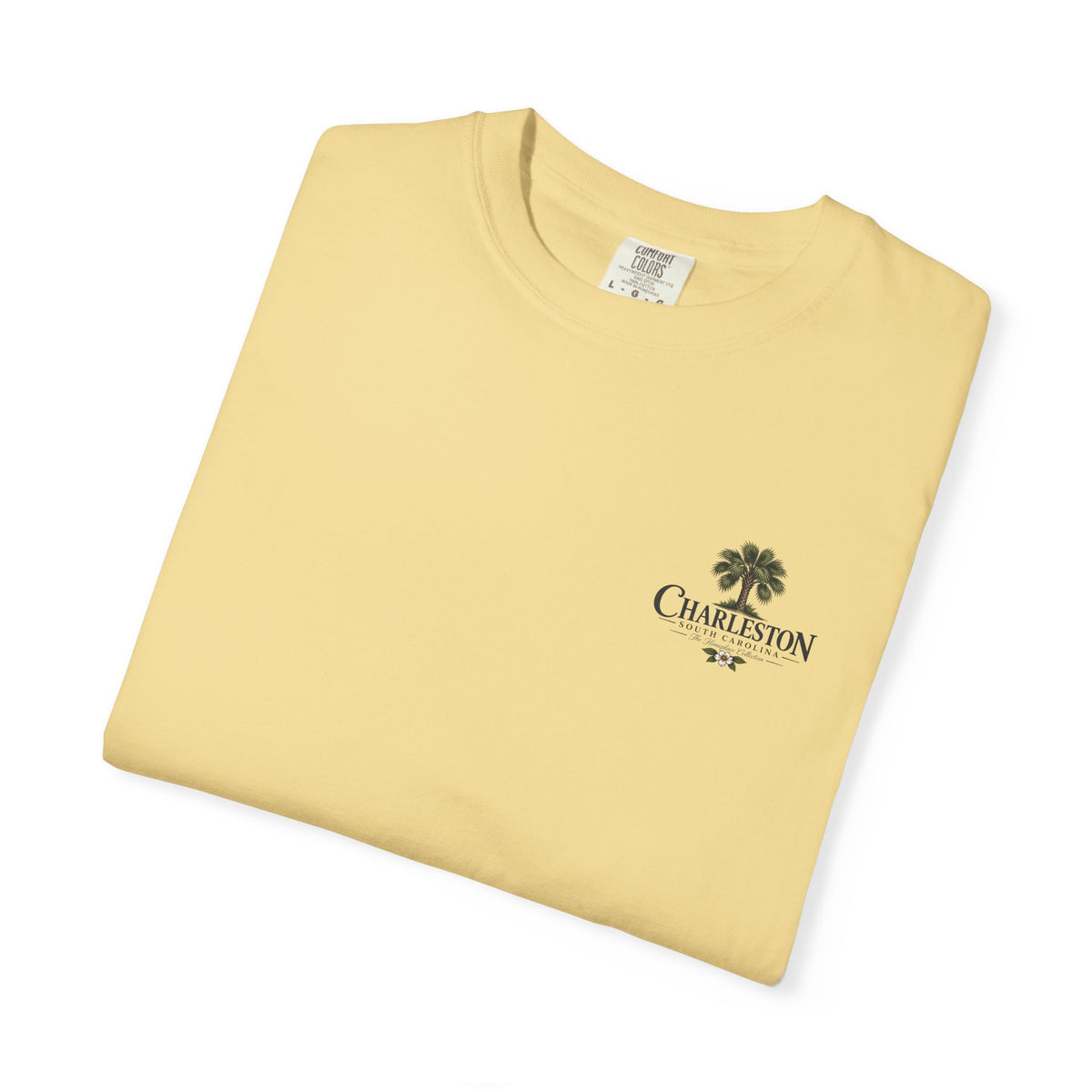 Charleston Lowcountry Graphic T-Shirt — Historic Waterfront Souvenir