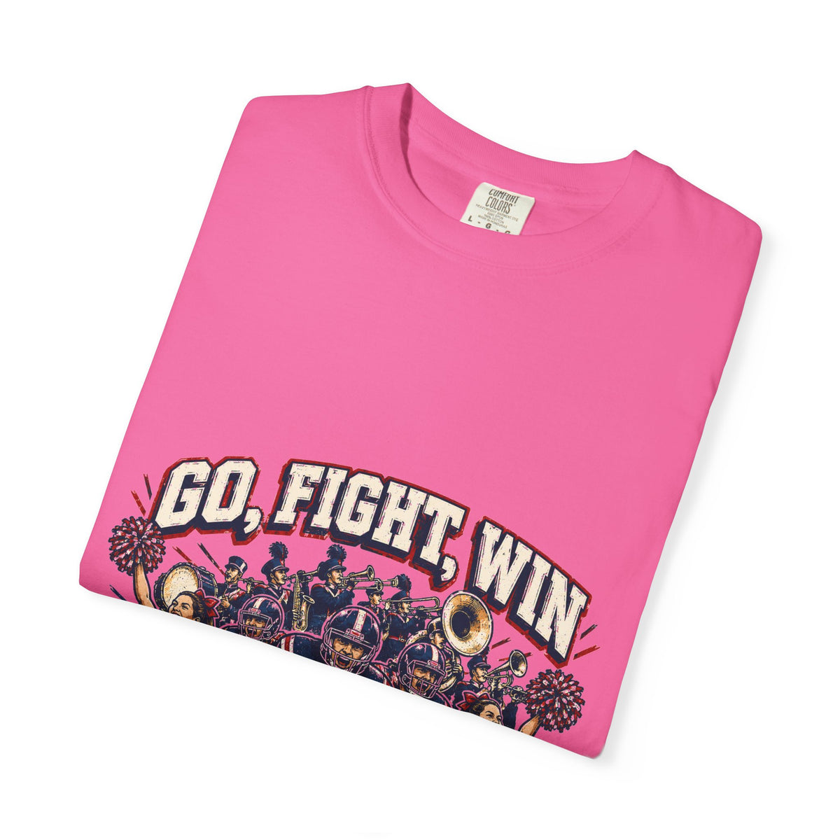 Go Fight Win Football Team T-Shirt