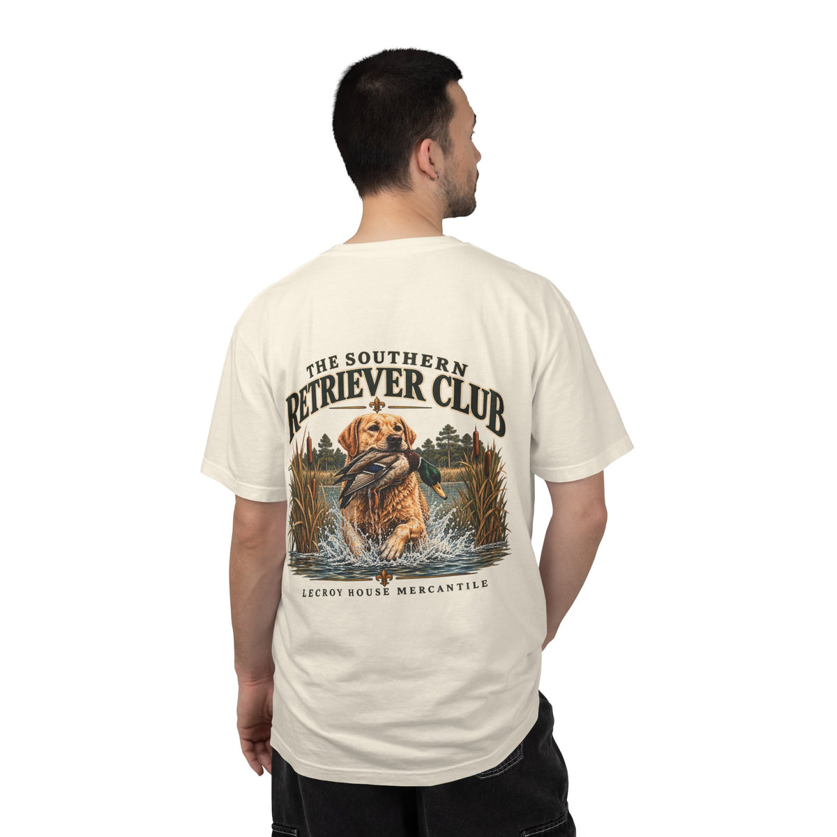 Retriever Club T-Shirt – 'The Southern Retriever Club' Hunting Dog Graphic Tee