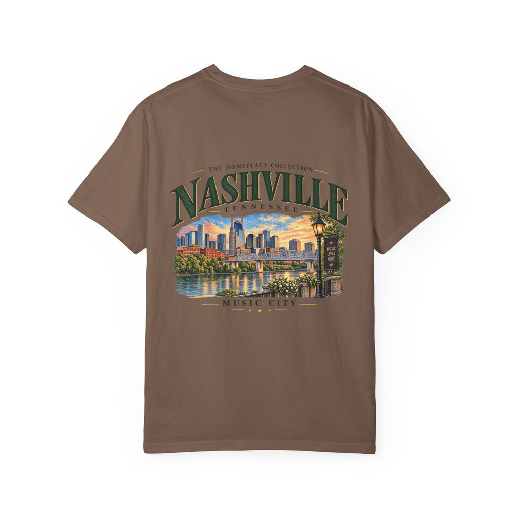 Nashville Skyline T-Shirt — Music City Souvenir Tee