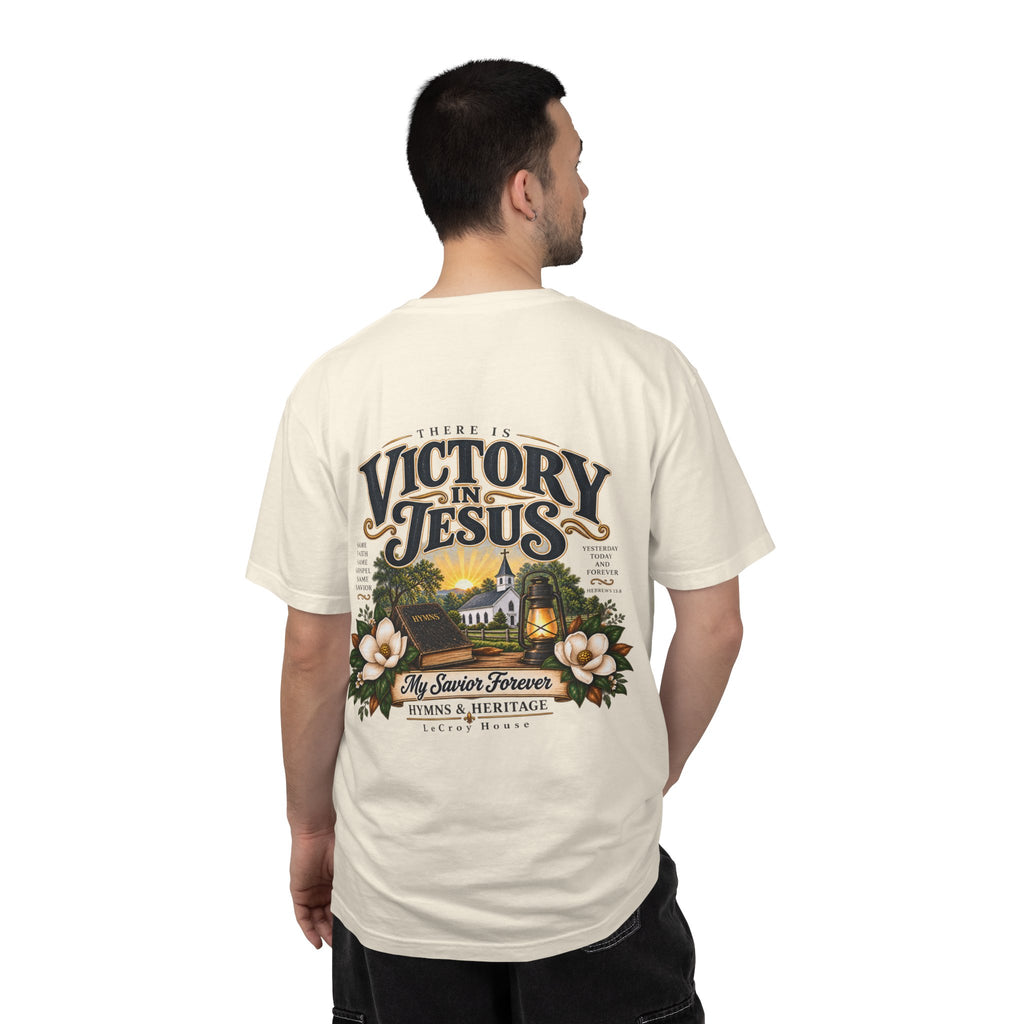 Victory in Jesus T-Shirt — Christian Faith Graphic Tee