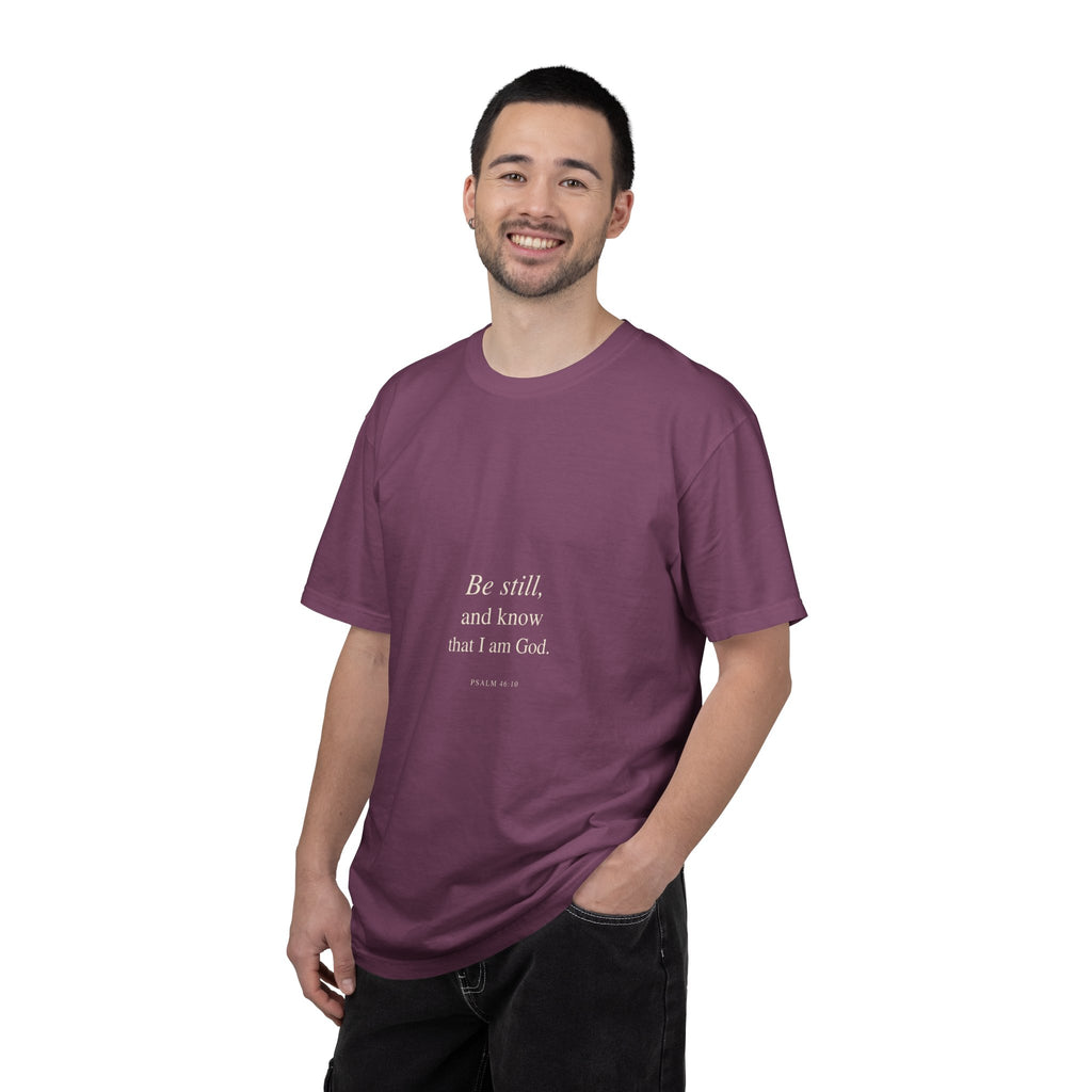 Classic White T-Shirt — Soft Garment-Dyed Crew Tee