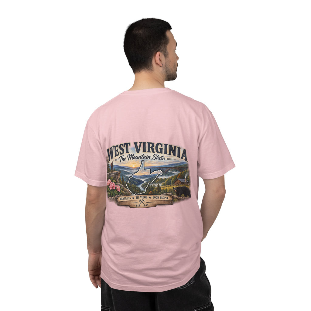West Virginia Mountain State T-Shirt — Scenic State Pride Tee