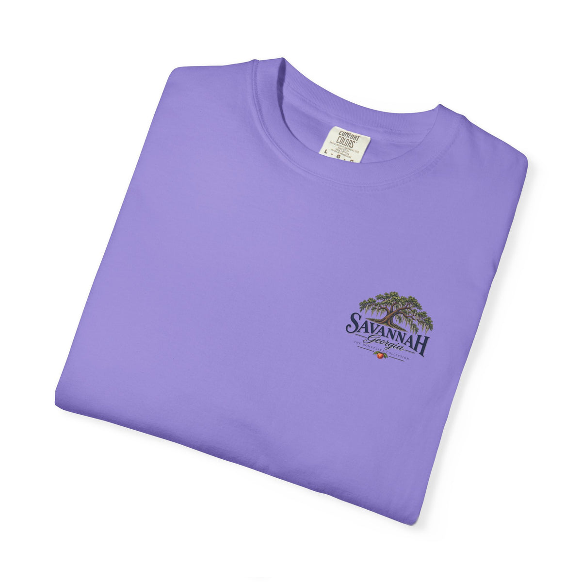 Savannah Georgia Scenic T-Shirt — Riverfront Ogeechee Park Design