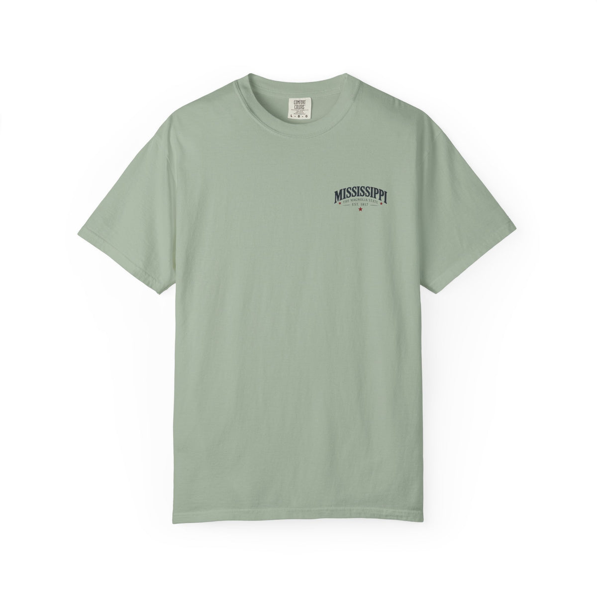 Mississippi Magnolia State T-Shirt — State Capitol & River Graphic