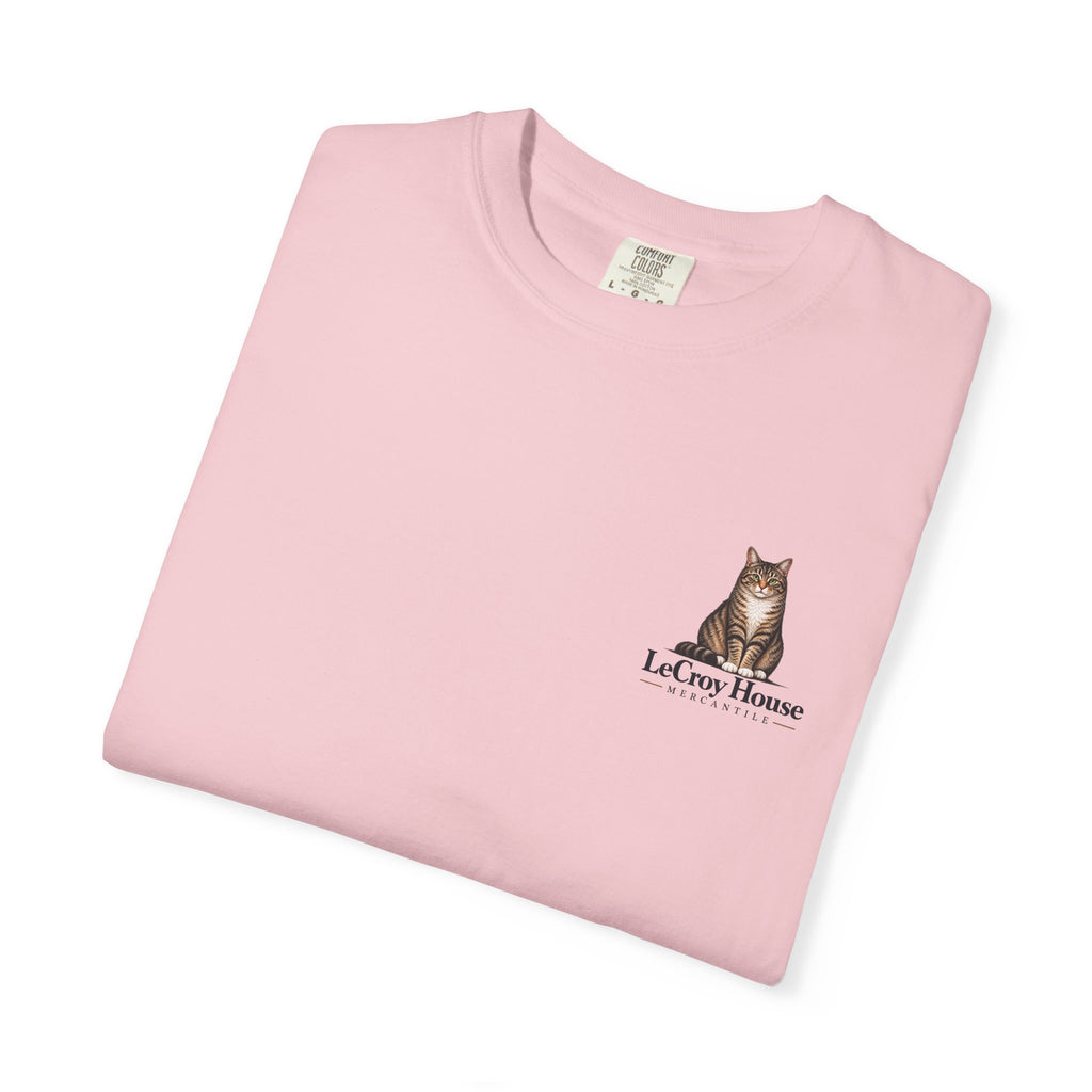 House Cat T-Shirt — "The House Cat" Vintage Cat Illustration (LeCroy House)
