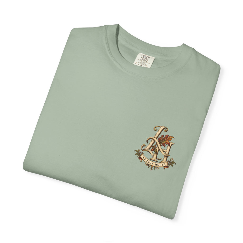 Harvest at the House Graphic T-Shirt — Fall Pumpkin Farmhouse Tee