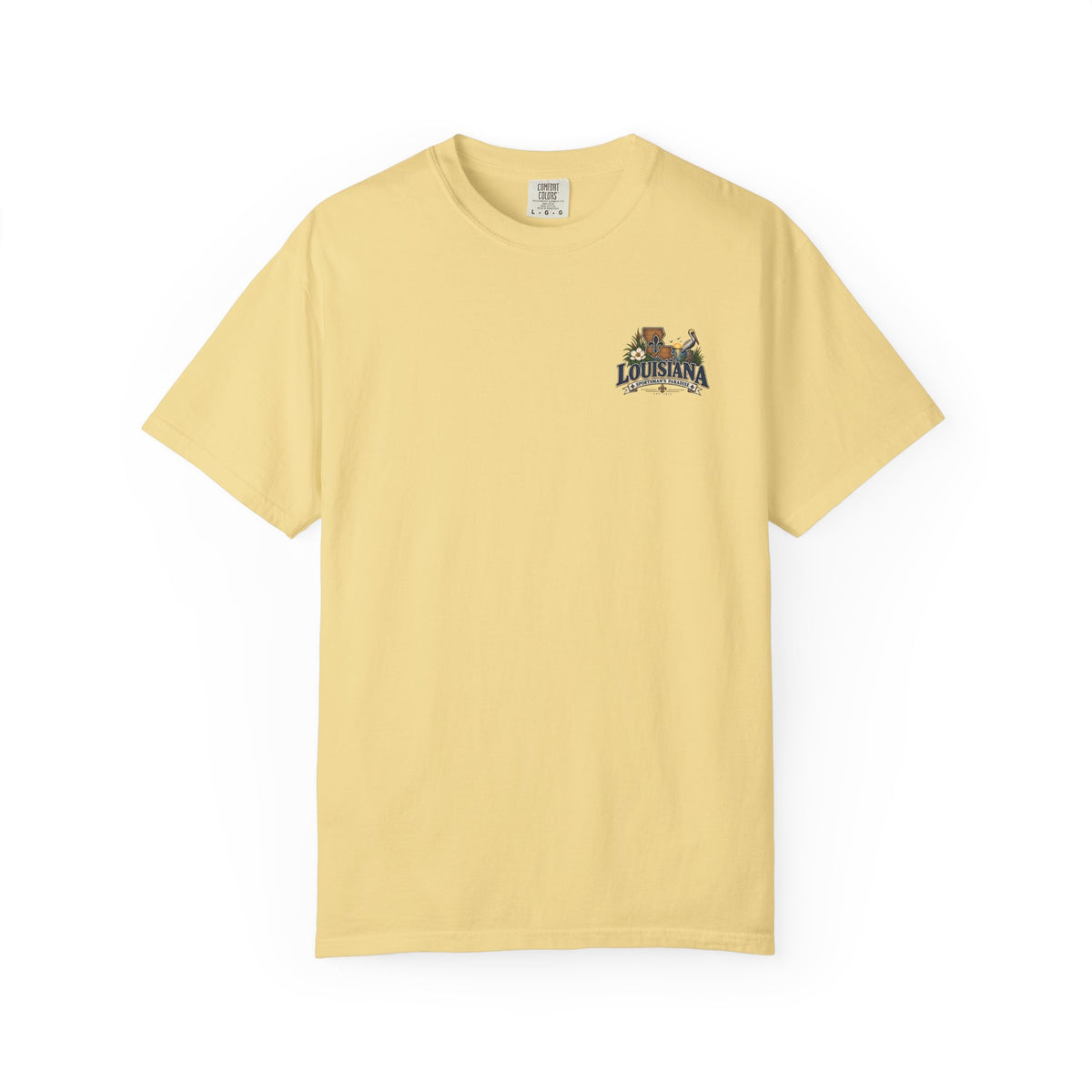 Louisiana Scenic T‑Shirt — State Souvenir Tee (Bayou, Jazz & Cajun Design)