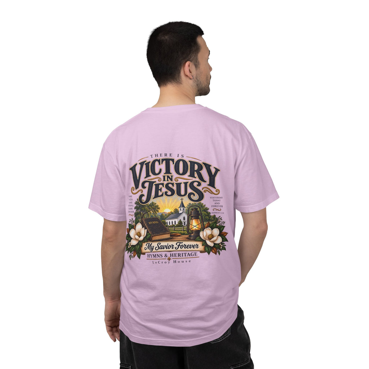 Victory in Jesus T-Shirt — Christian Faith Graphic Tee