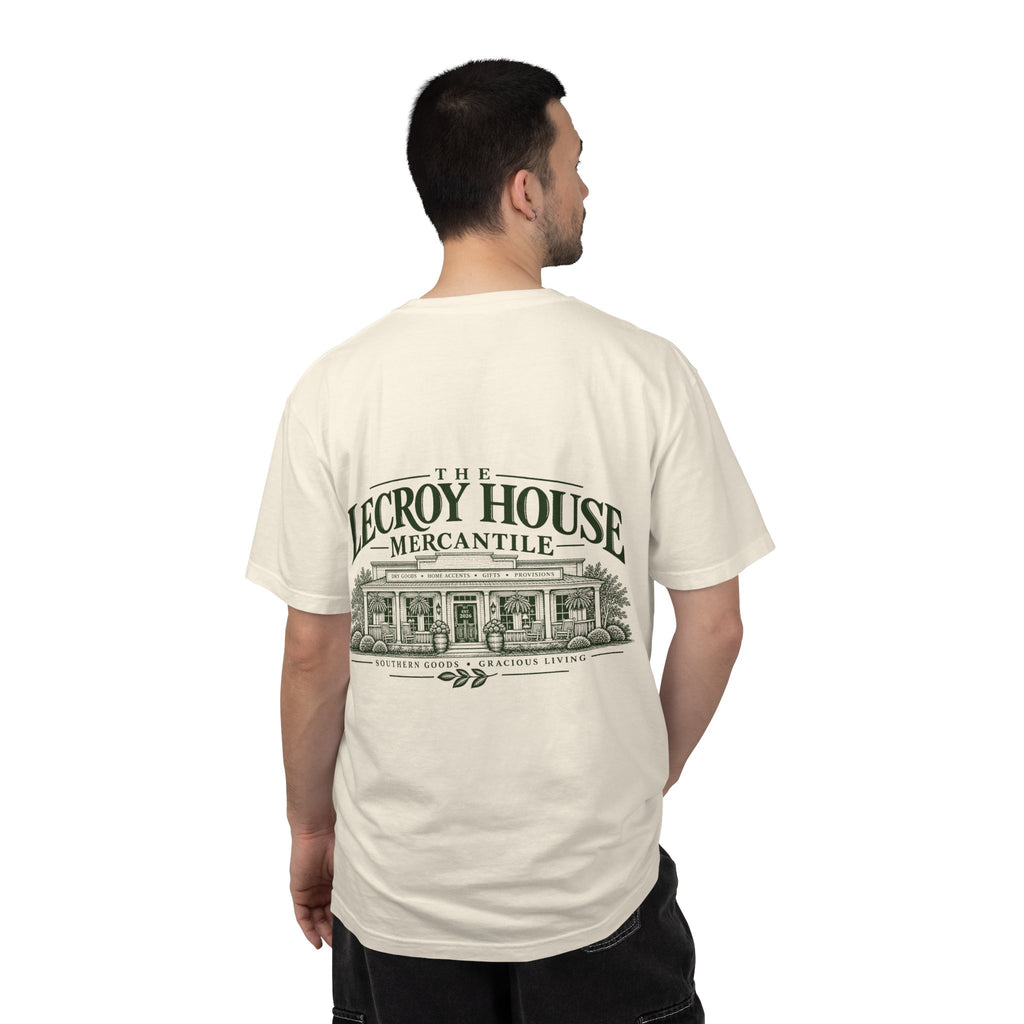 Lecroy House Mercantile T-Shirt — Vintage Storefront Graphic Tee