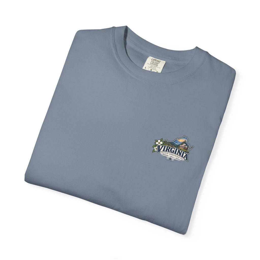 Virginia Scenic T-Shirt — Retro State Pride Design