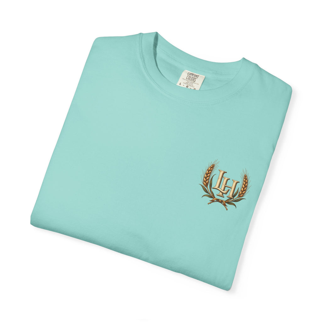 Thanksgiving Harvest T-Shirt — "Gather Close, Give Thanks" Fall Tee