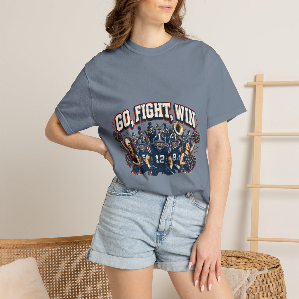 Go Fight Win Football Team T-Shirt