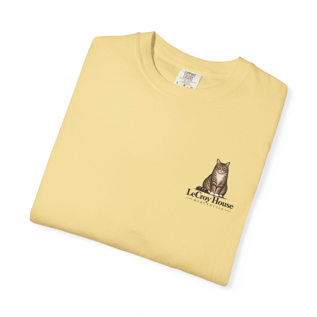 House Cat T-Shirt — "The House Cat" Vintage Cat Illustration (LeCroy House)