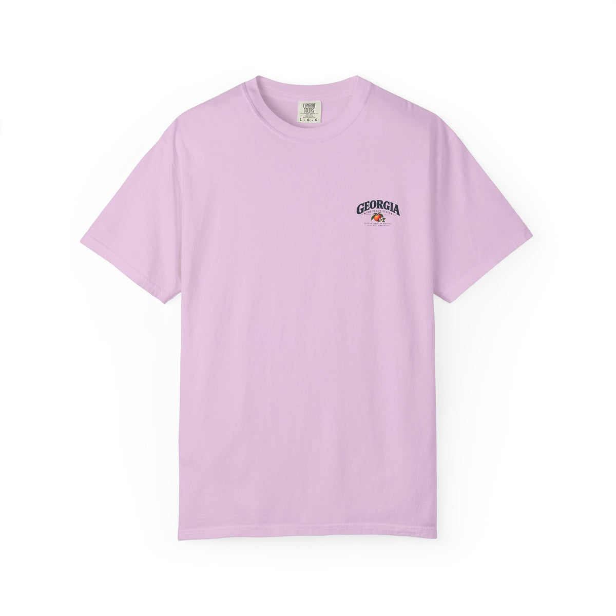 Georgia State T-Shirt — 'The Peach State' Scenic Back Print