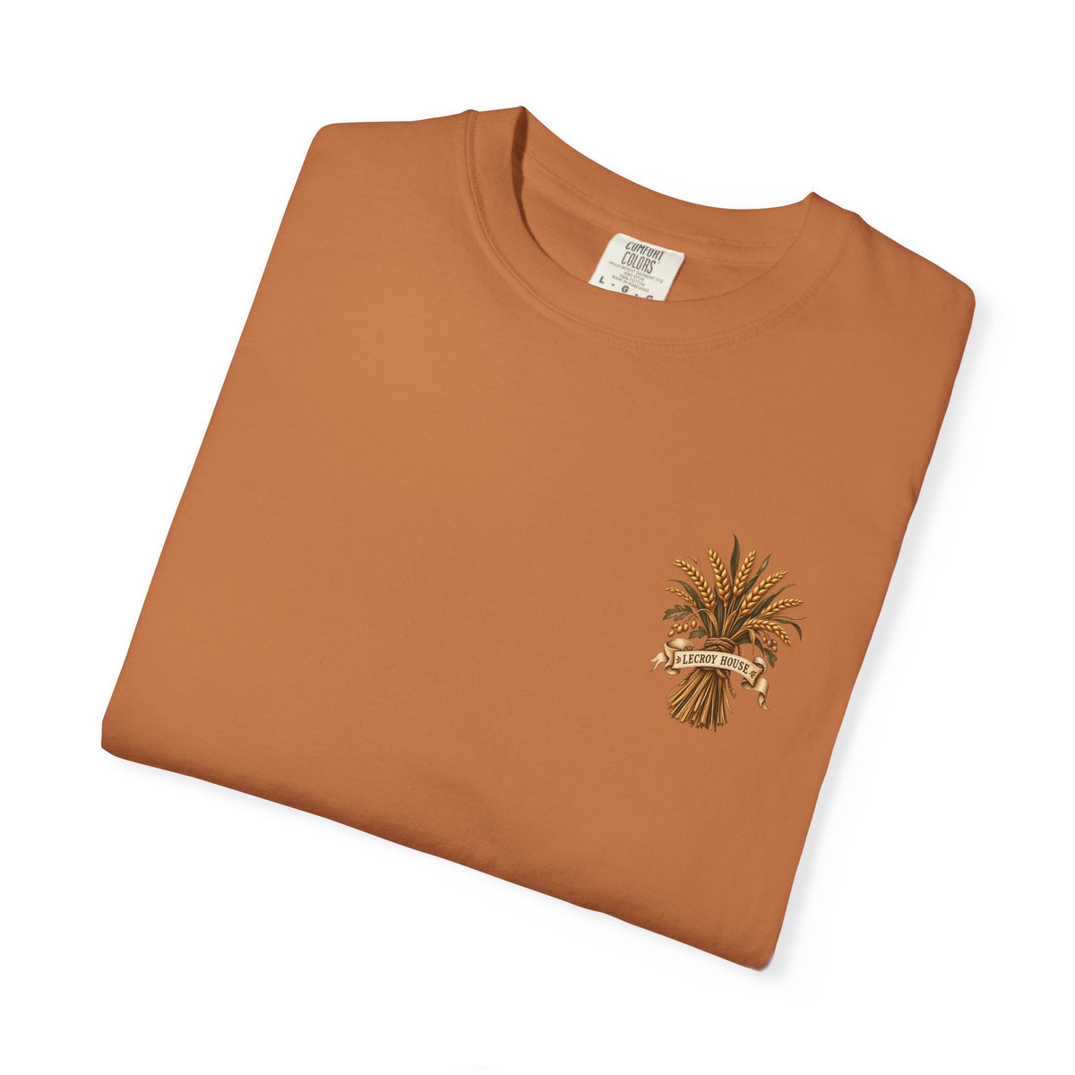 Autumn Harvest T-Shirt — Thanksgiving Rustic Table Fall Pumpkin Graphic