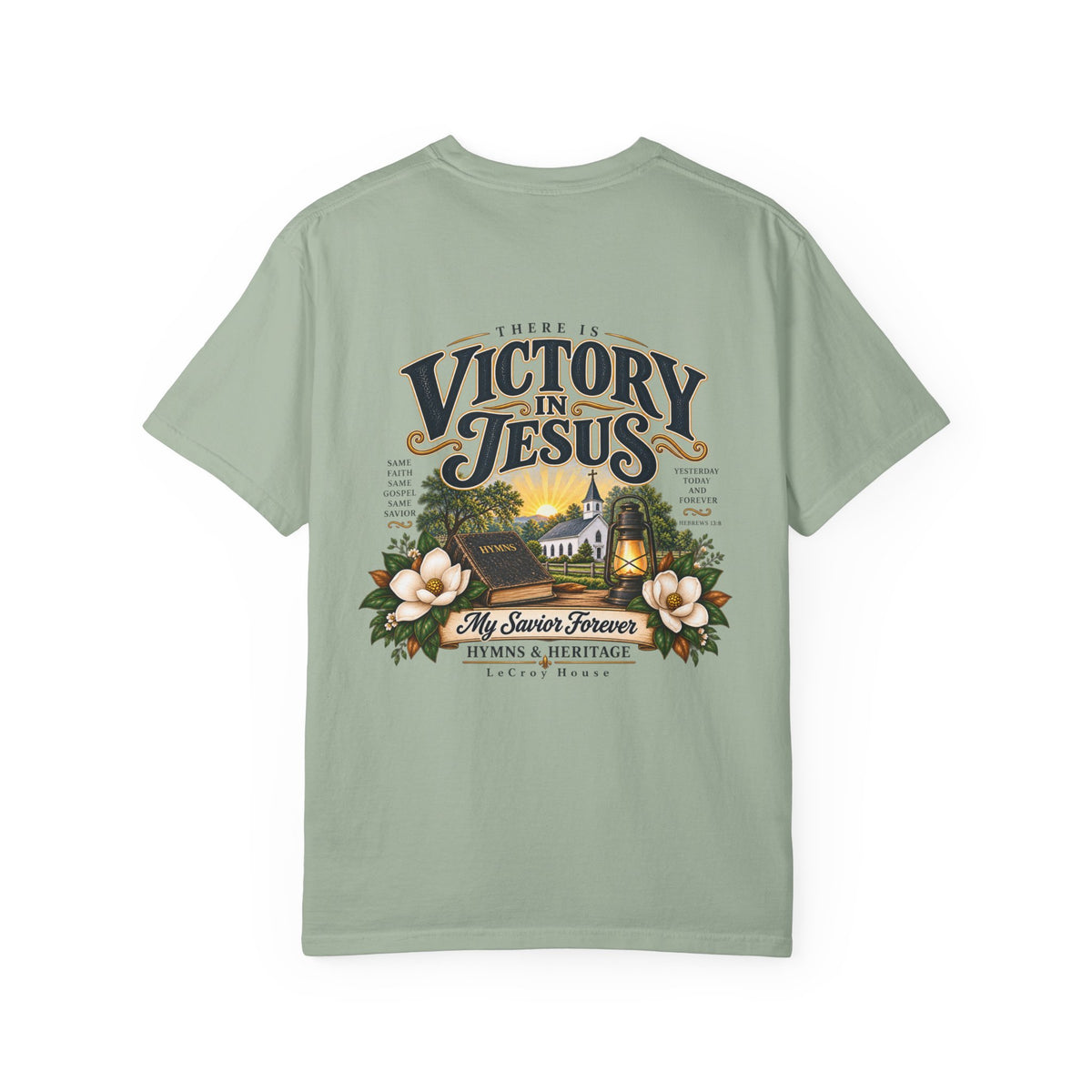 Victory in Jesus T-Shirt — Christian Faith Graphic Tee