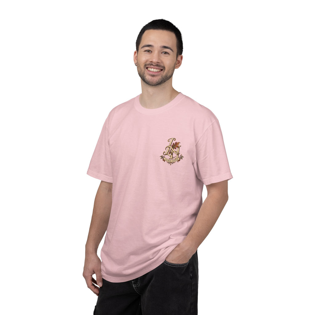 Harvest at the House Graphic T-Shirt — Fall Pumpkin Farmhouse Tee