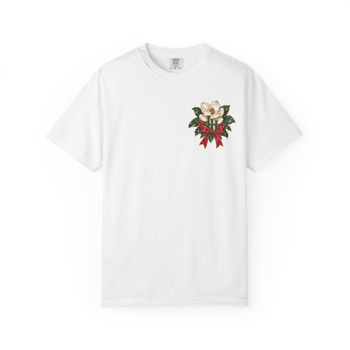 Christmas Magnolia T-Shirt — “A Very Merry Southern Christmas” Holiday Tee