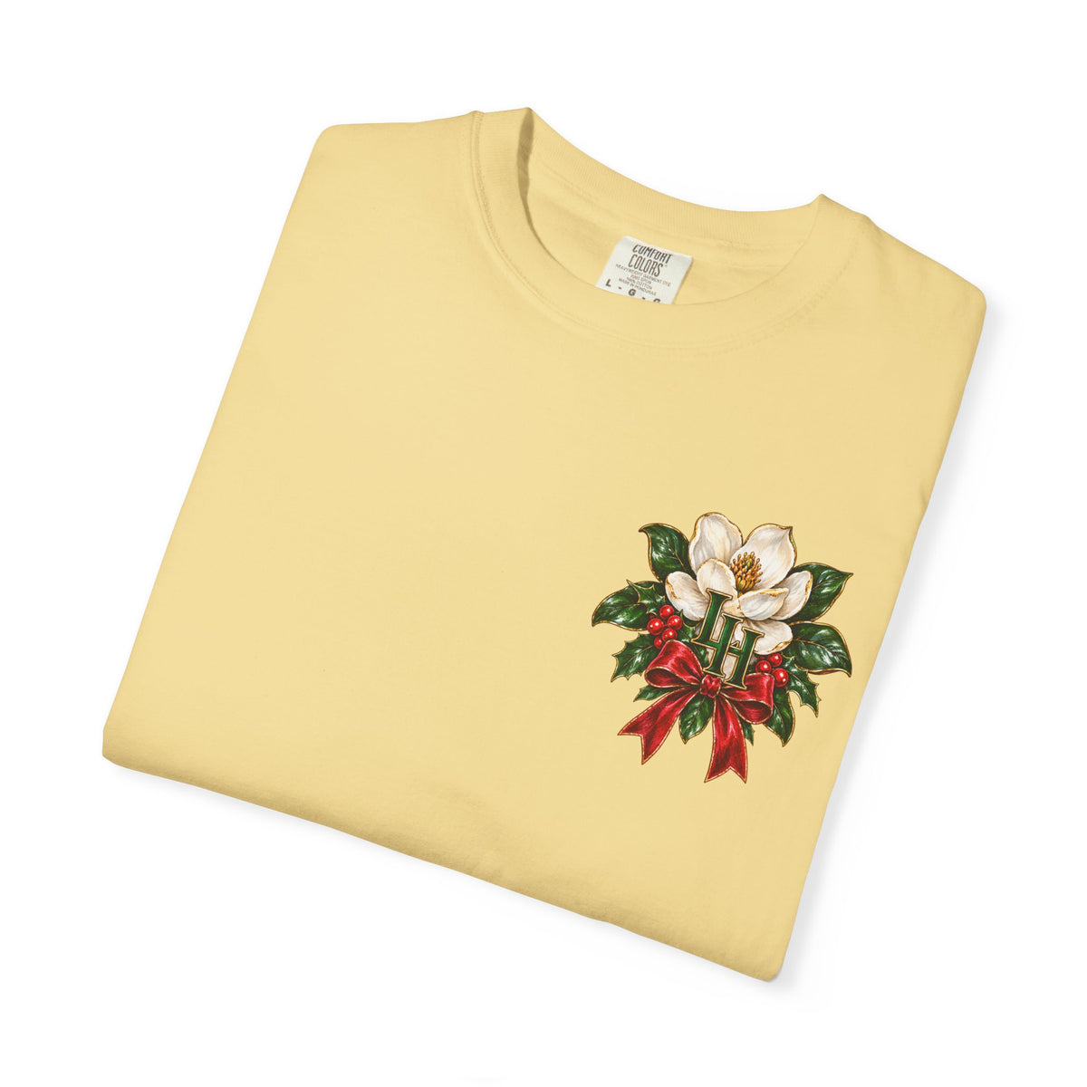 Christmas Magnolia T-Shirt — “A Very Merry Southern Christmas” Holiday Tee