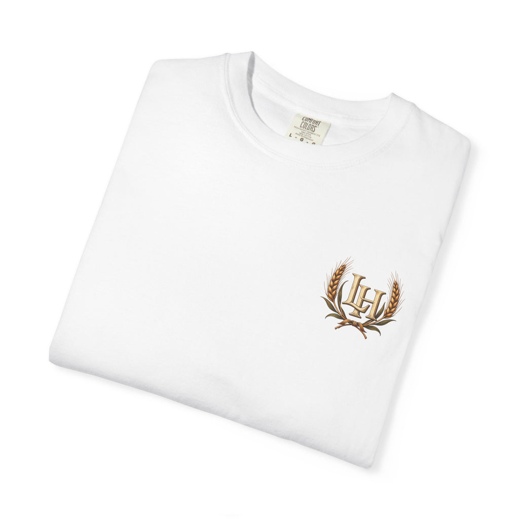 Thanksgiving Harvest T-Shirt — "Gather Close, Give Thanks" Fall Tee