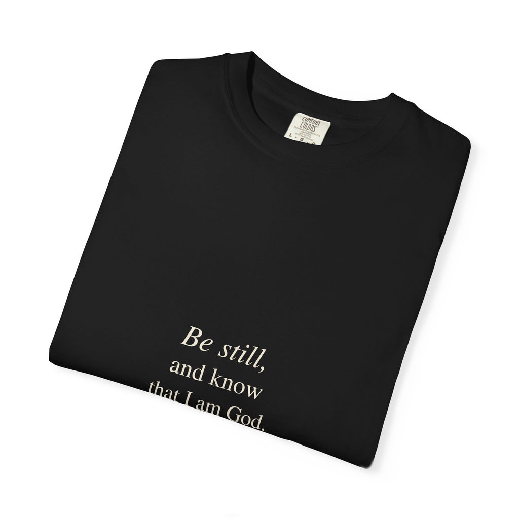 Classic White T-Shirt — Soft Garment-Dyed Crew Tee