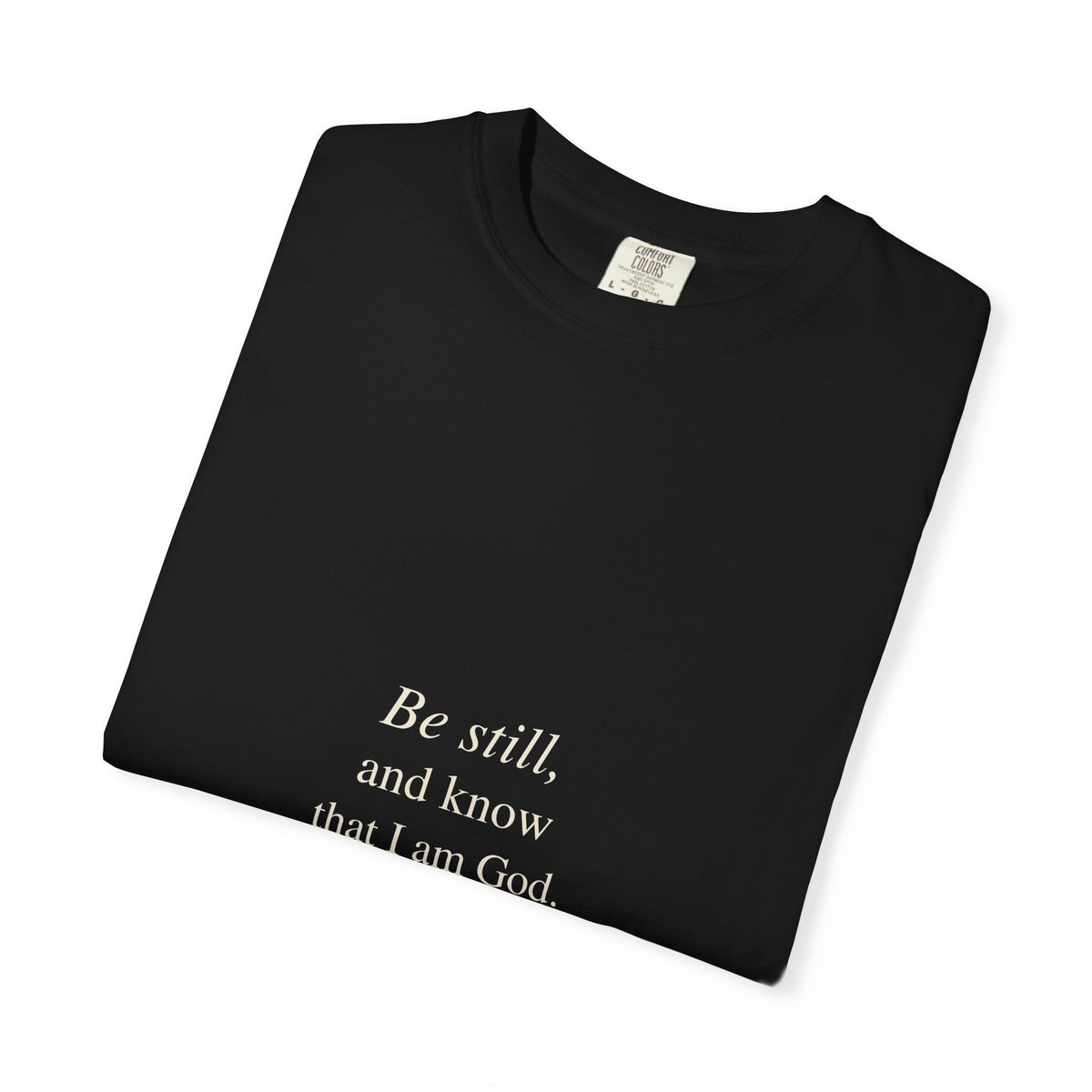 Classic White T-Shirt — Soft Garment-Dyed Crew Tee
