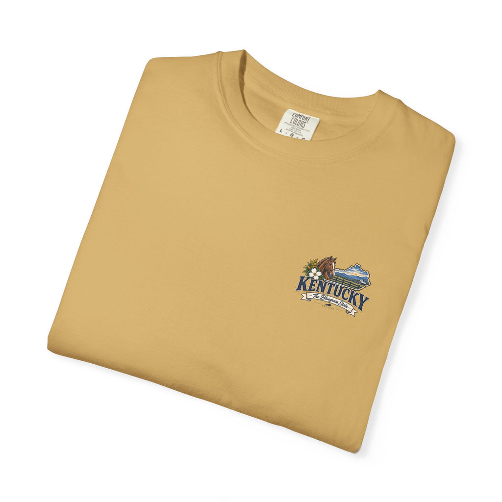 Kentucky Scenic Horseback T-Shirt — The Bluegrass State Graphic Tee