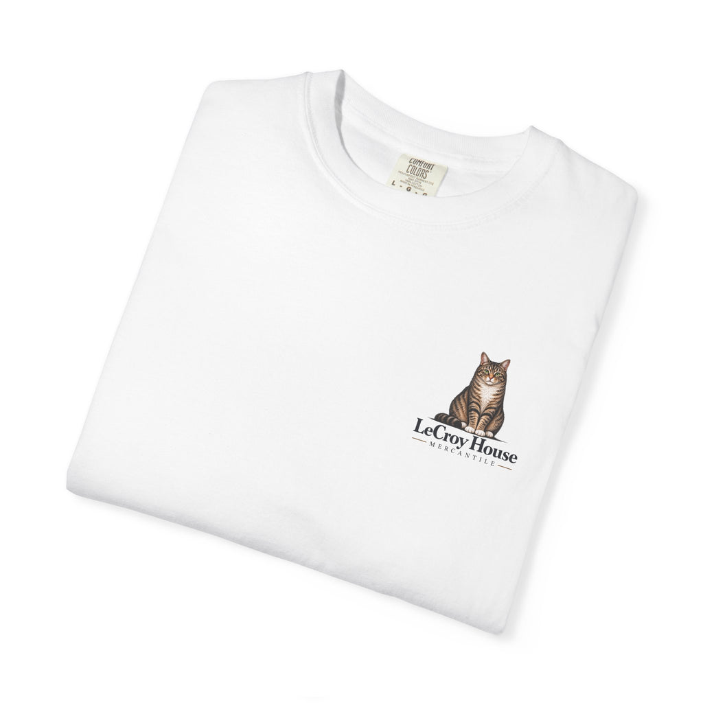 House Cat T-Shirt — "The House Cat" Vintage Cat Illustration (LeCroy House)