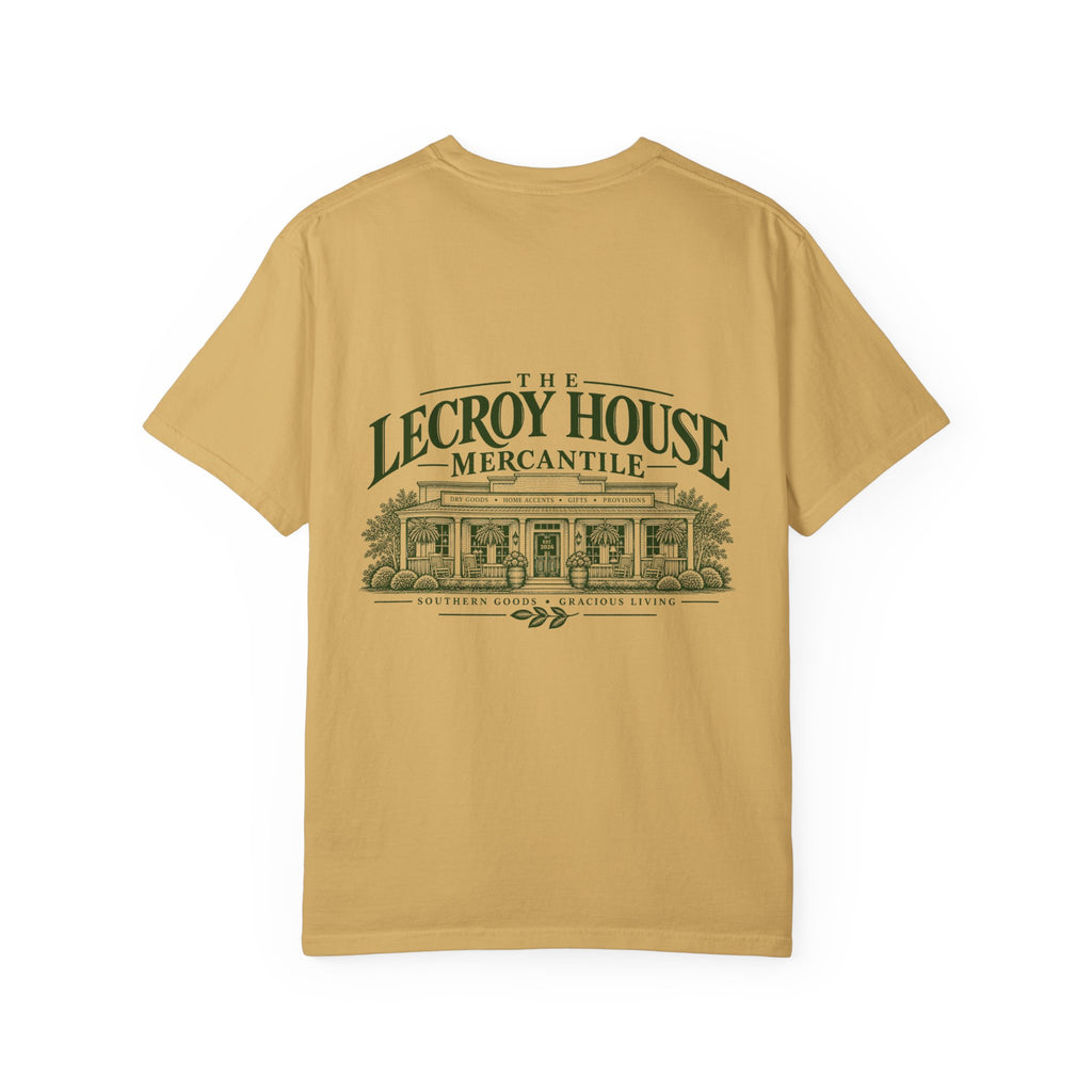 Lecroy House Mercantile T-Shirt — Vintage Storefront Graphic Tee