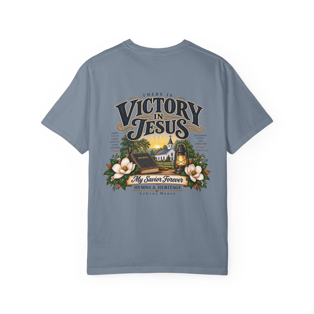 Victory in Jesus T-Shirt — Christian Faith Graphic Tee