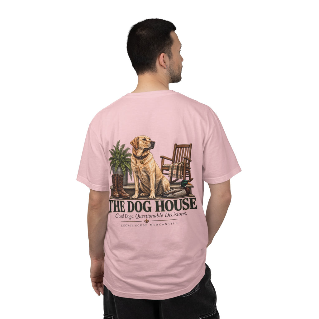 Dog House Graphic T-Shirt — 'The Dog House' Labrador Design