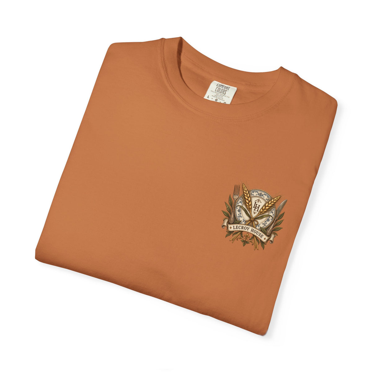 Thankful Feast T-Shirt — "Come Hungry, Leave Grateful" Thanksgiving Shirt