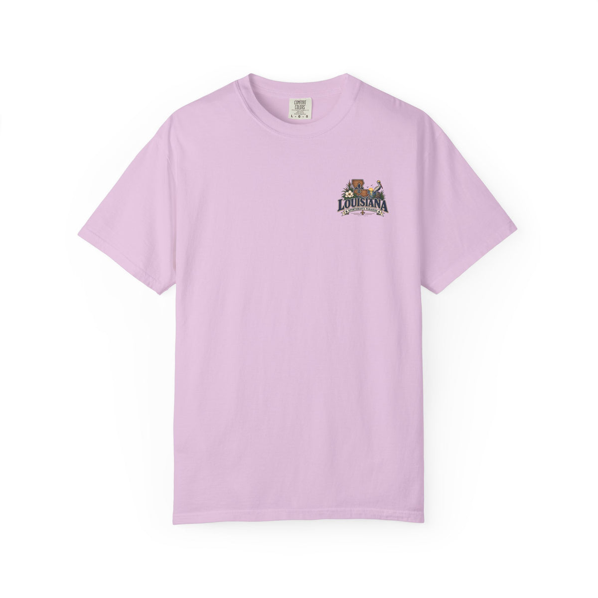 Louisiana Scenic T‑Shirt — State Souvenir Tee (Bayou, Jazz & Cajun Design)