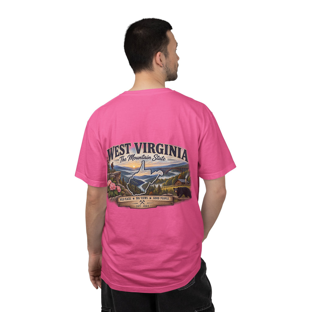 West Virginia Mountain State T-Shirt — Scenic State Pride Tee