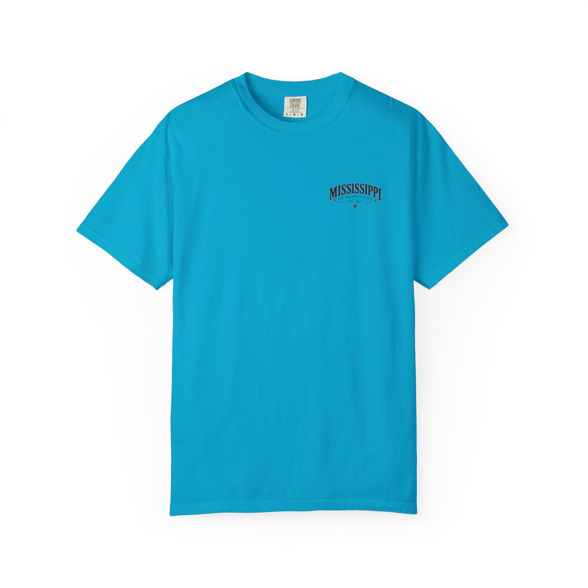 Mississippi Magnolia State T-Shirt — State Capitol & River Graphic