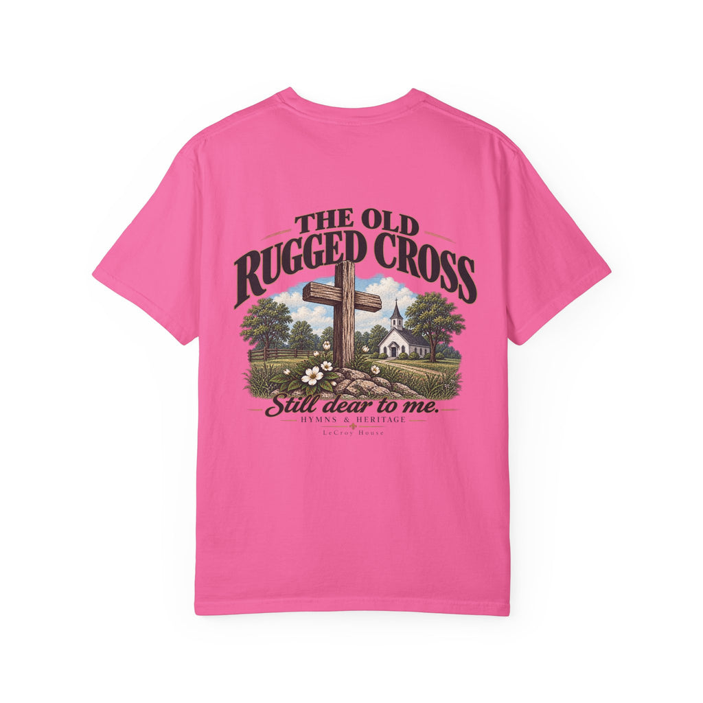 The Old Rugged Cross T-shirt — Christian Cross Graphic Tee