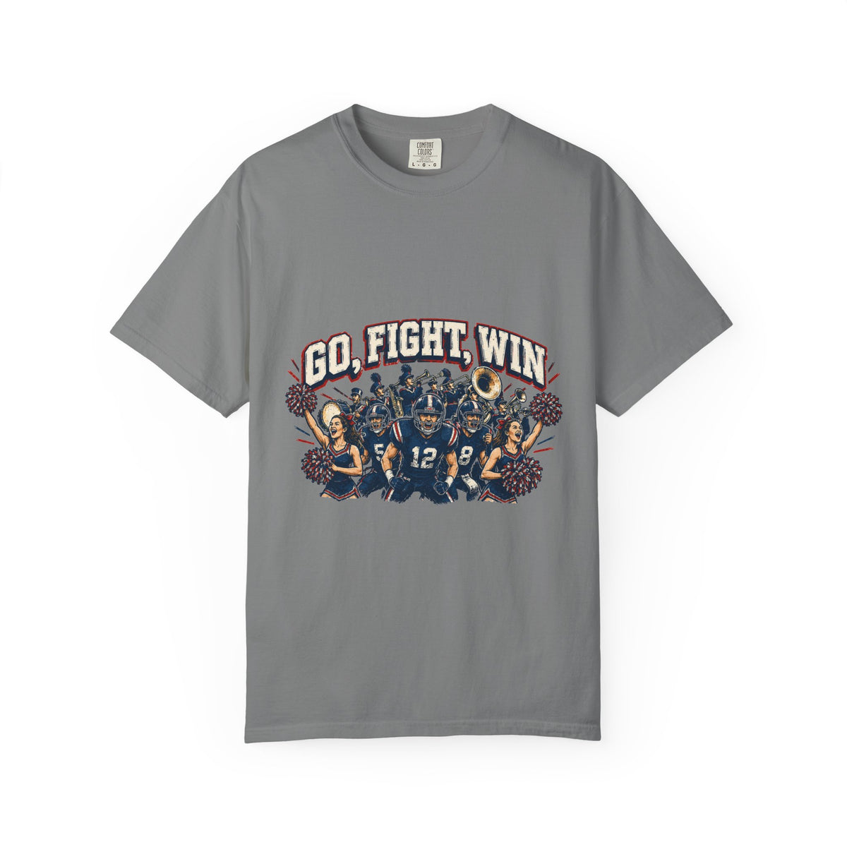 Go Fight Win Football Team T-Shirt