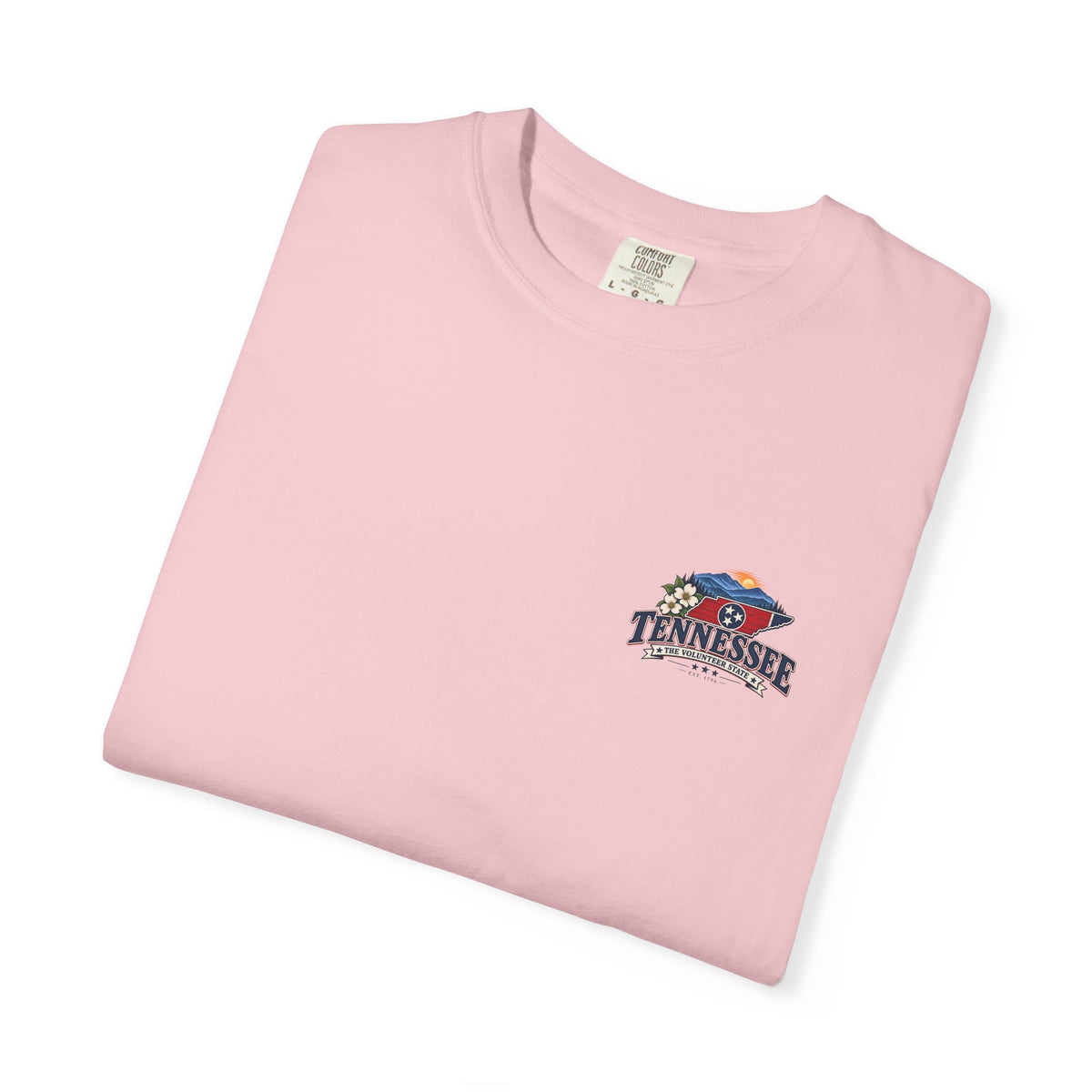 Tennessee Scenic T-Shirt — "Tennessee The Volunteer State" Vintage Travel Tee