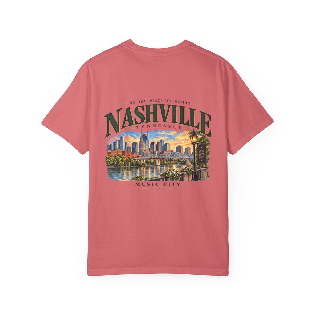 Nashville Skyline T-Shirt — Music City Souvenir Tee