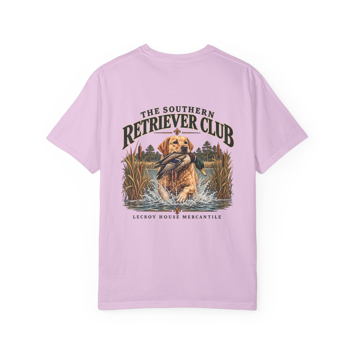 Retriever Club T-Shirt – 'The Southern Retriever Club' Hunting Dog Graphic Tee