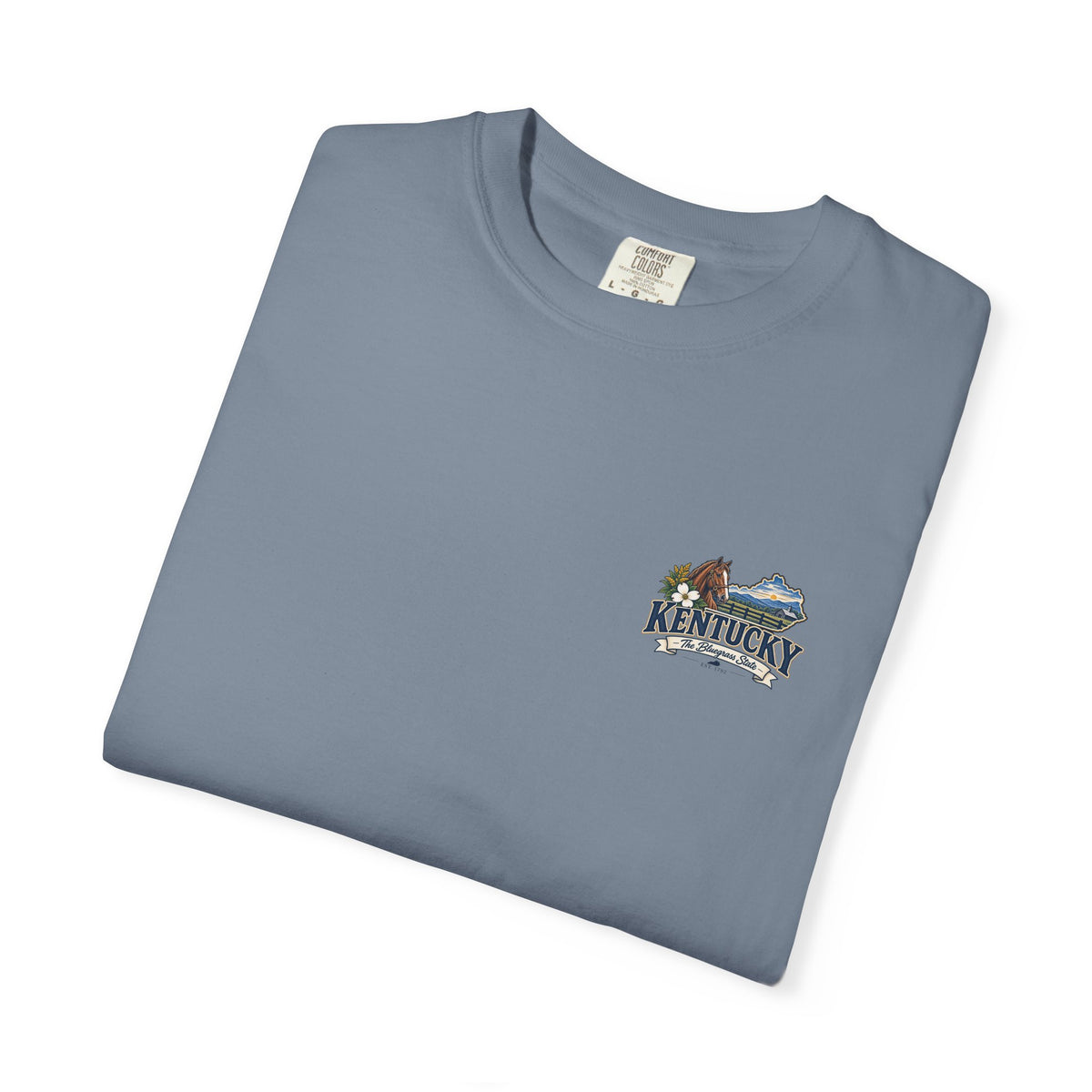 Kentucky Scenic Horseback T-Shirt — The Bluegrass State Graphic Tee