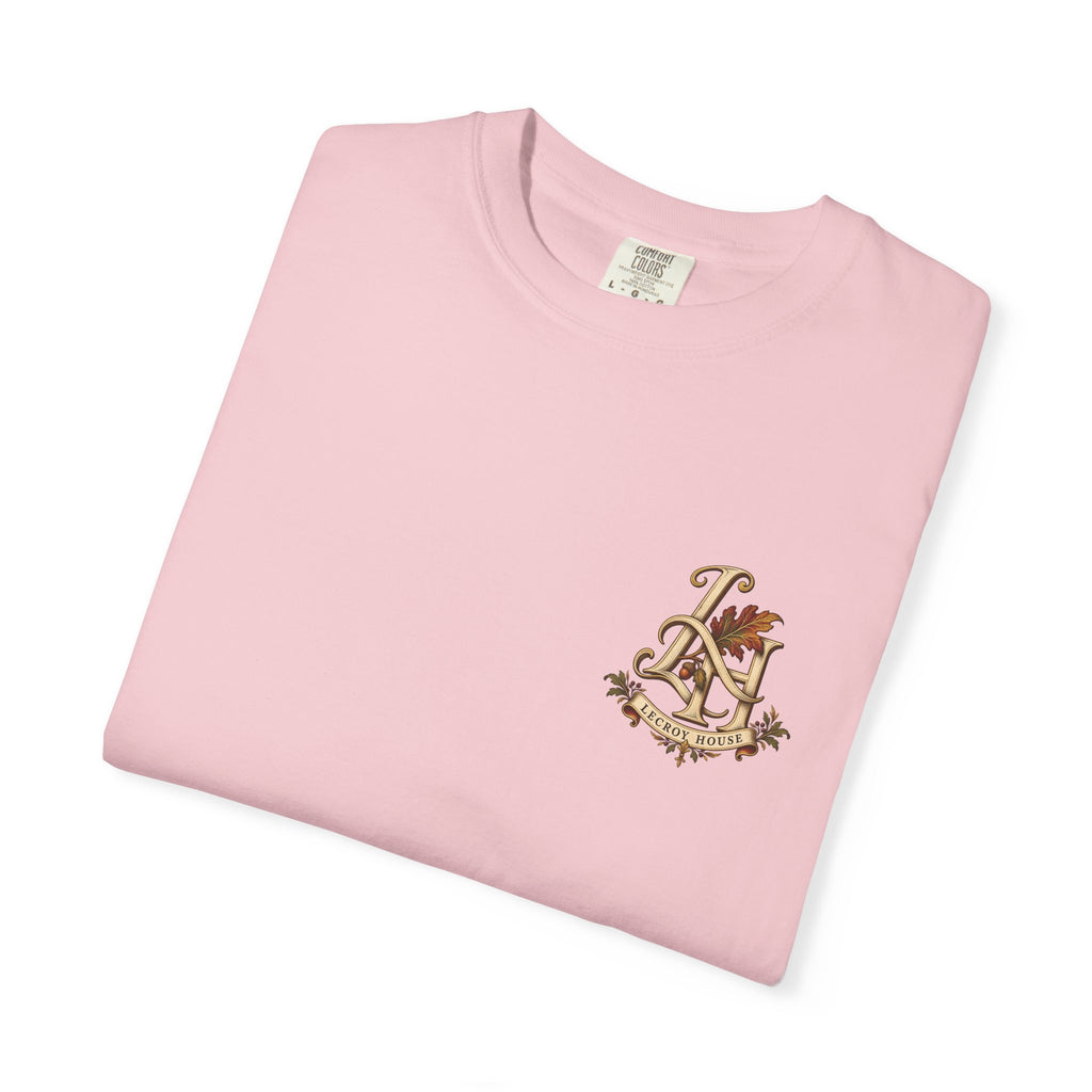 Harvest at the House Graphic T-Shirt — Fall Pumpkin Farmhouse Tee