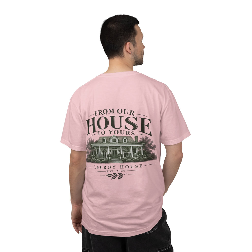House Portrait T‑Shirt — "From Our House to Yours" Graphic Tee