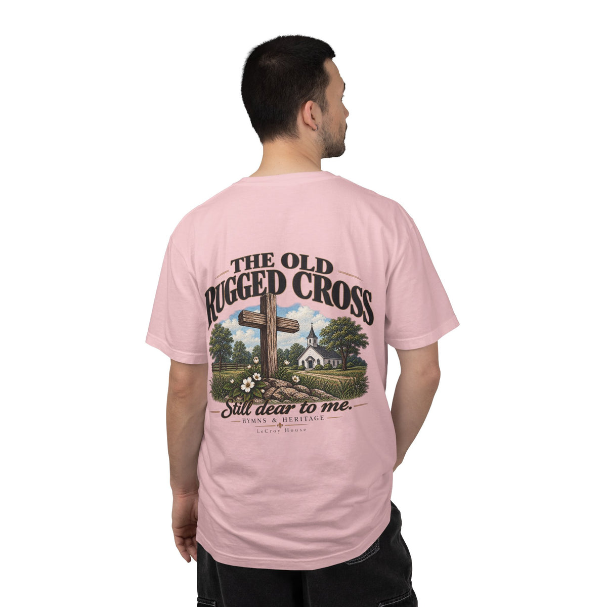 The Old Rugged Cross T-shirt — Christian Cross Graphic Tee
