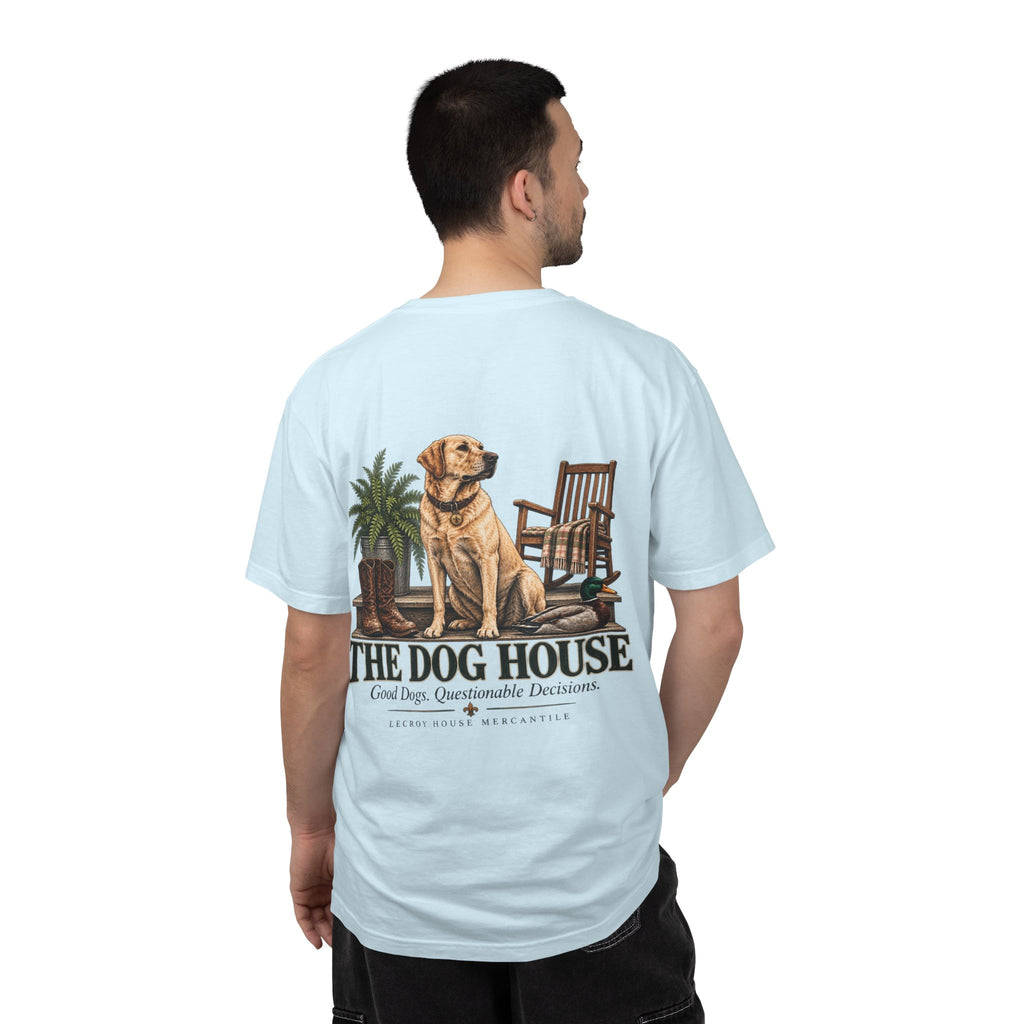 Dog House Graphic T-Shirt — 'The Dog House' Labrador Design