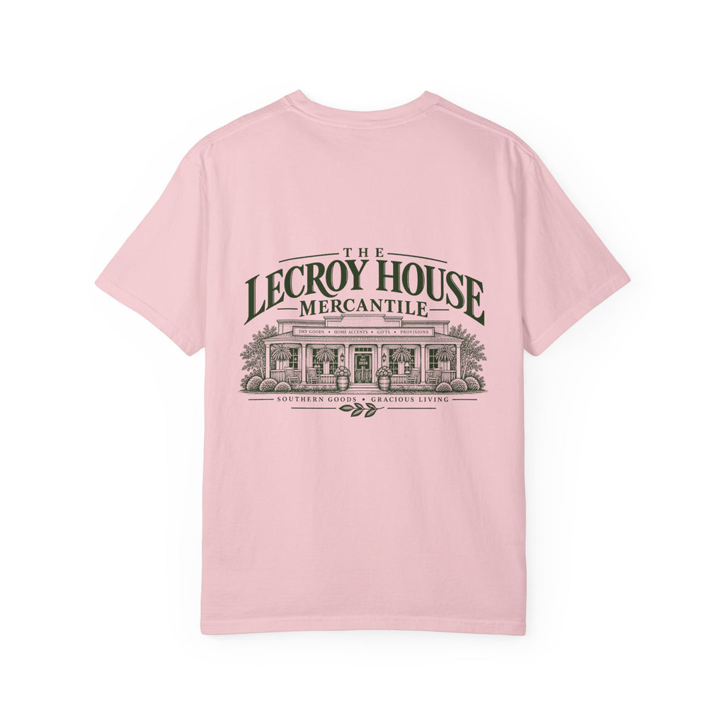 Lecroy House Mercantile T-Shirt — Vintage Storefront Graphic Tee