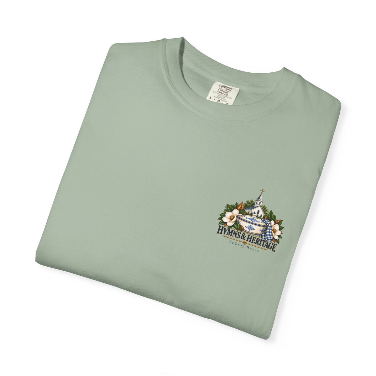 Dinner on the Grounds T-Shirt — Hymns & Heritage Southern Church Festival Tee