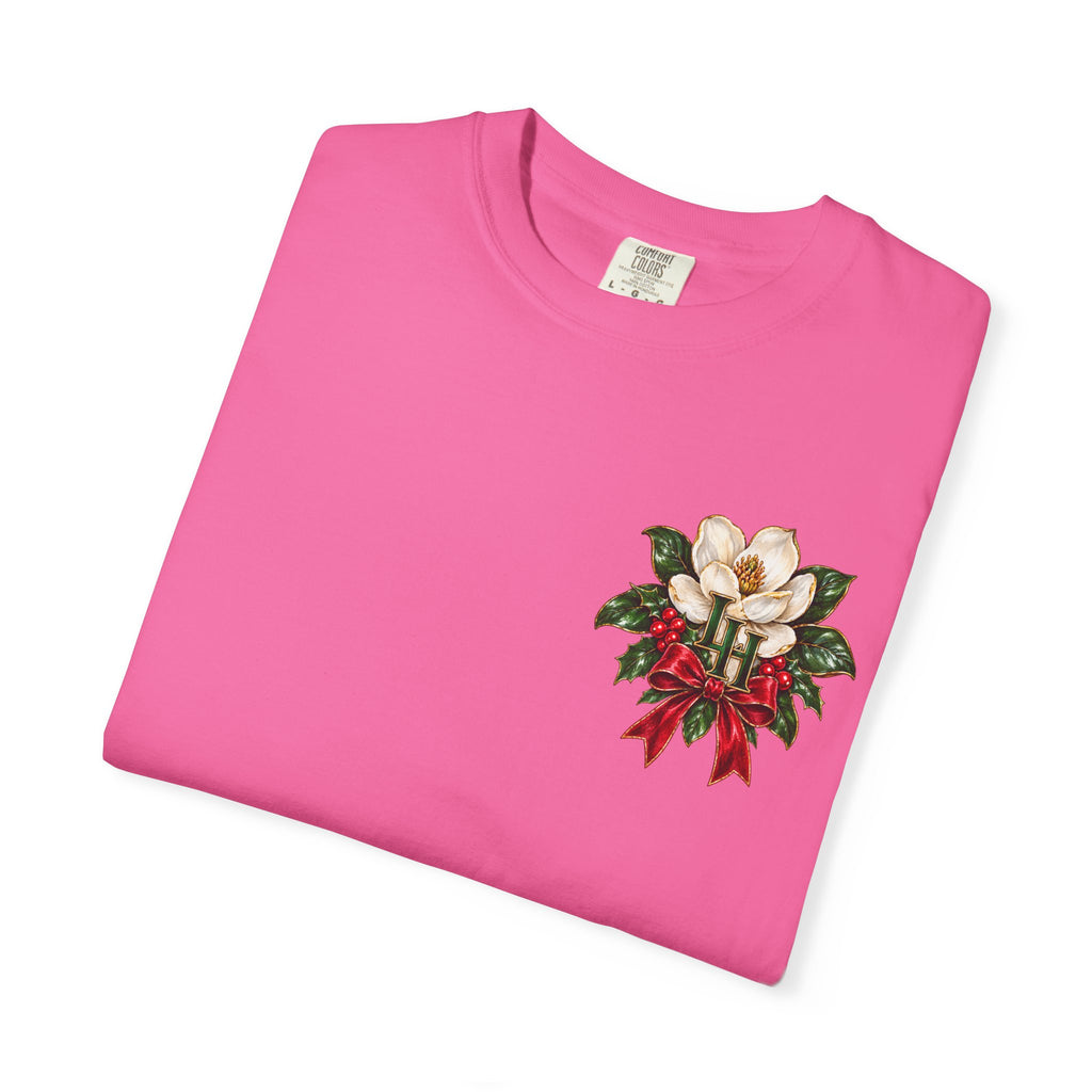 Christmas Magnolia T-Shirt — “A Very Merry Southern Christmas” Holiday Tee