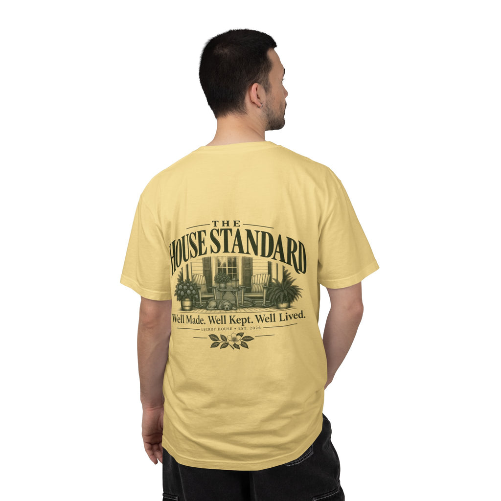 House Standard Graphic T-Shirt — "Well Made. Well Kept. Well Lived."